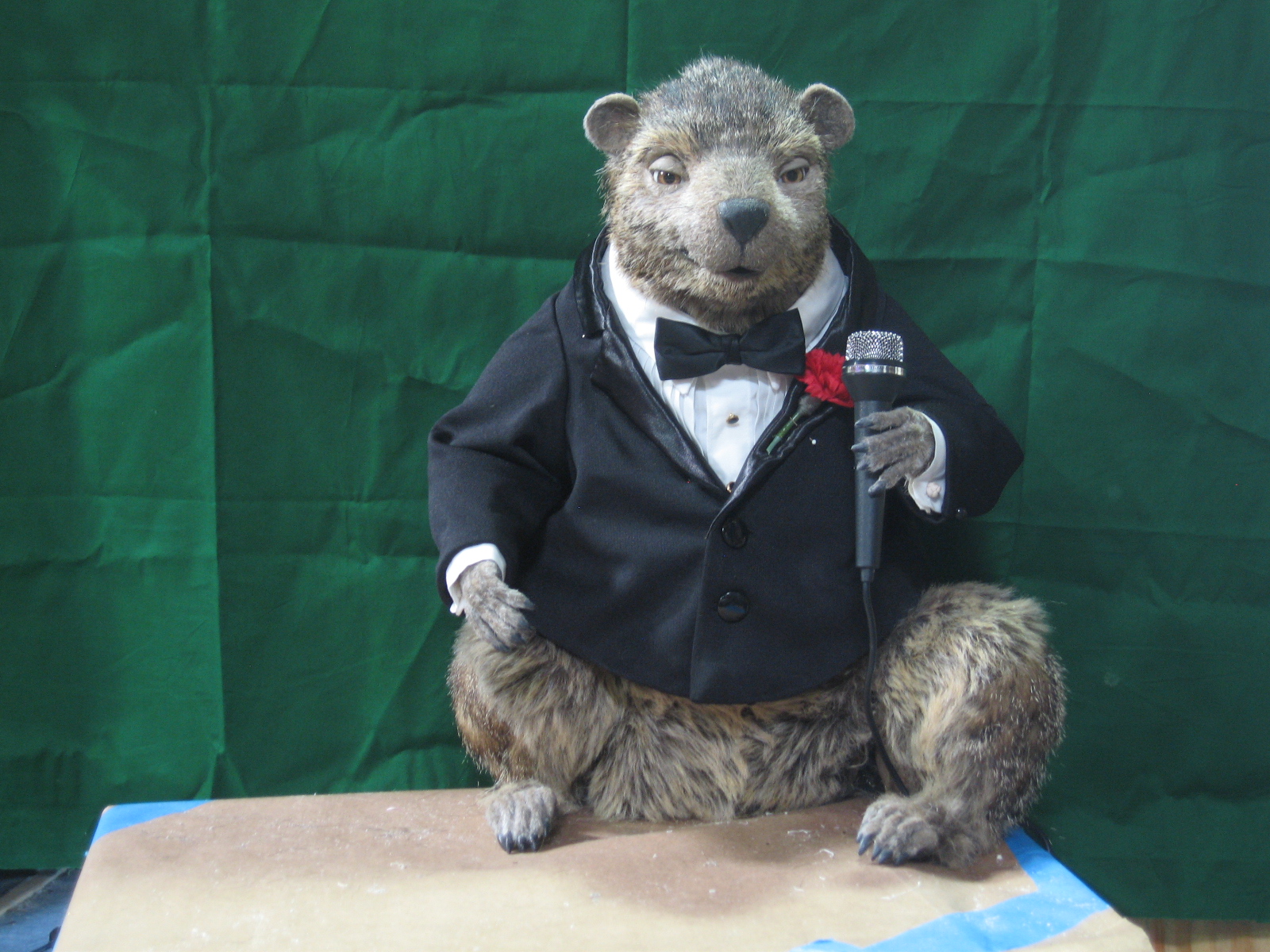 The Character Shop: Gus the Groundhog celebrates his 40th Lottery spot!